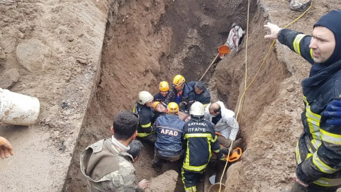 Yaralı işçinin durumu iyiye gidiyor