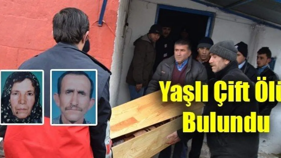 Yaşlı Çift Ölü Bulundu