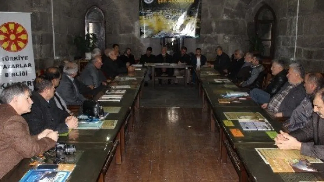 Yazarlar Birliği Kayseri Şubesinde Vedat Sağlam Dönemi 