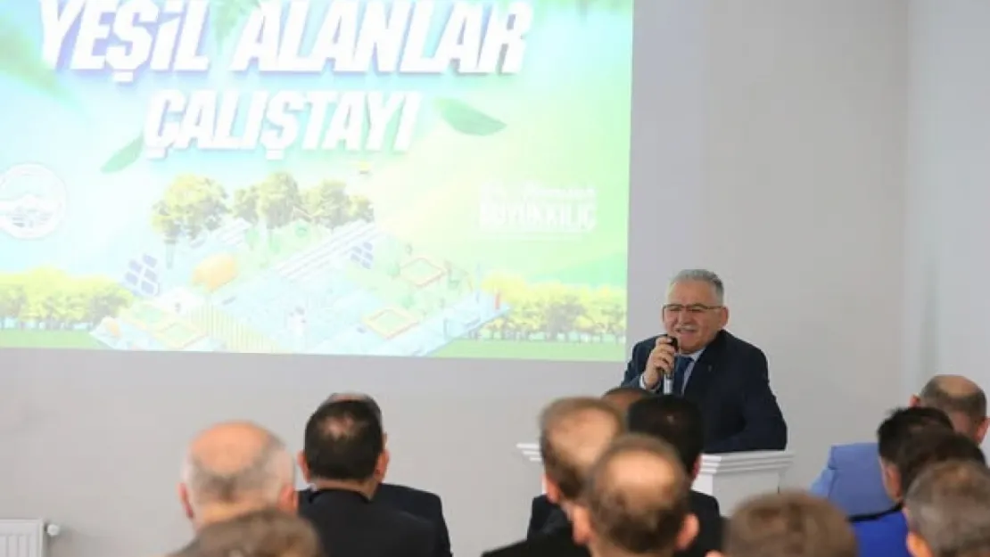 Yeşil Alanlar Çalıştayı gerçekleştirildi