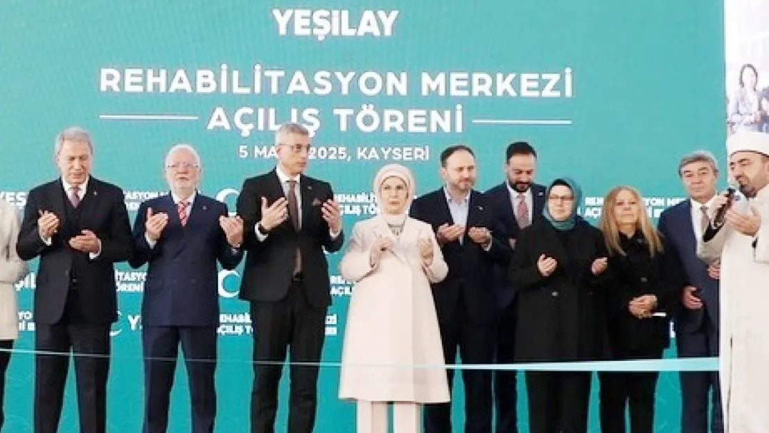 Yeşilay Rehabilitasyon Merkezi Açıldı