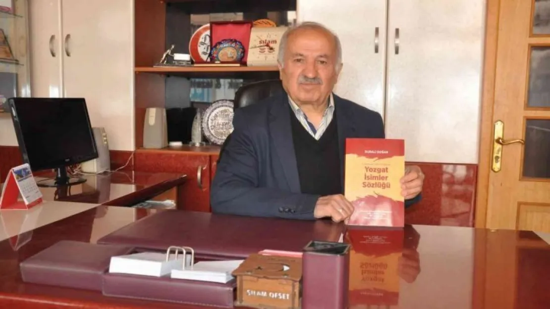 Yozgat isimler sözlüğü çıktı