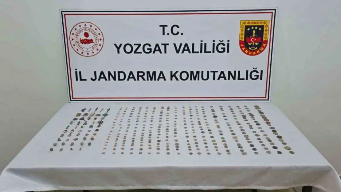 Yozgat'ta 379 adet tarihi eser ele geçirildi