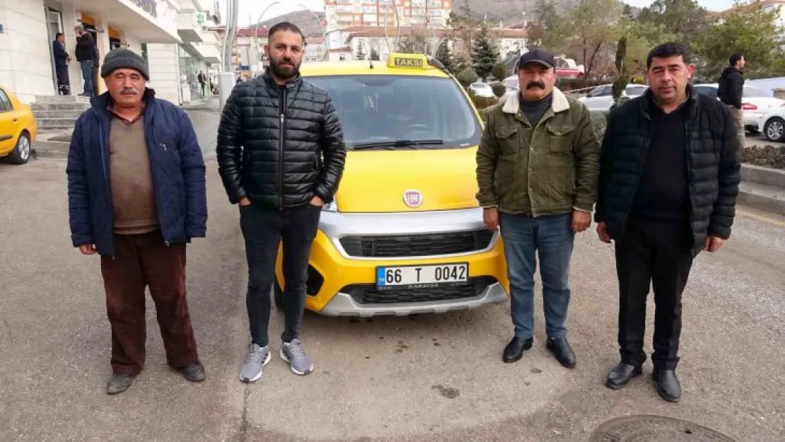 Yozgat'ta taksiciler zamdan memnun