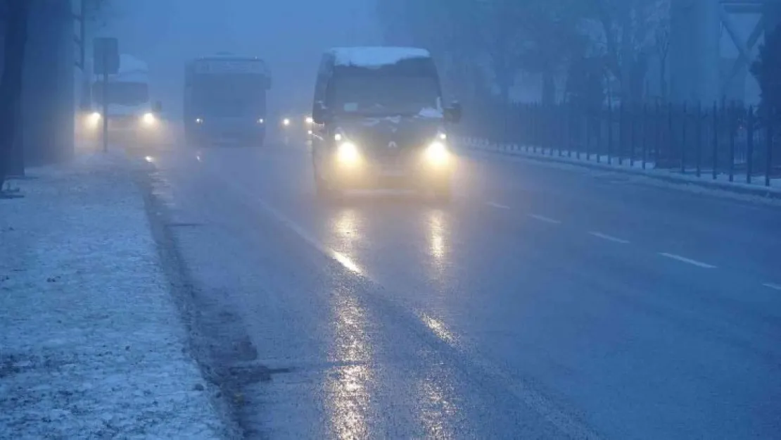 Yozgat'ta yoğun sis etkili oldu