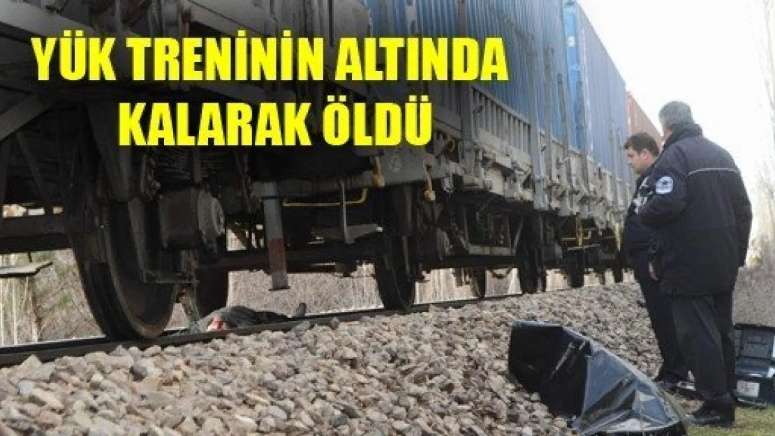 Yük Treninin Altında Kalarak Can Verdi