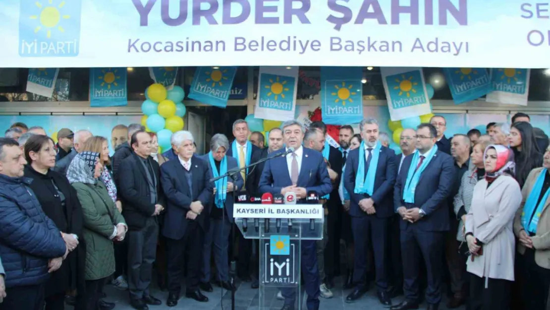 Yurder Şahin'in Seçim Bürosu açıldı
