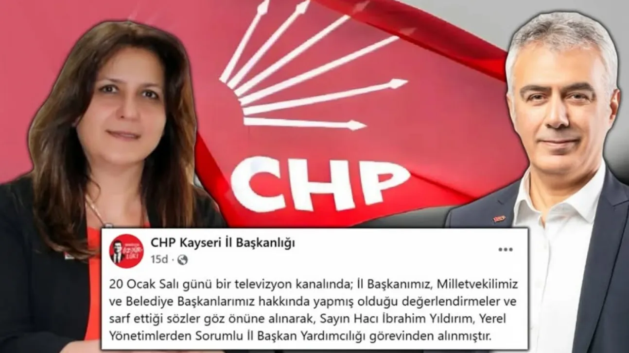 CHP İl Yönetiminde Özeleştiri Tahammülsüzlüğü: H. İbrahim Yıldırım Görevden Alındı