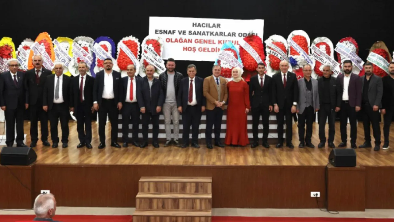 Hacılar Esnaf ve Sanatkârlar Odası 7. Olağan Genel Kurulu Gerçekleşti