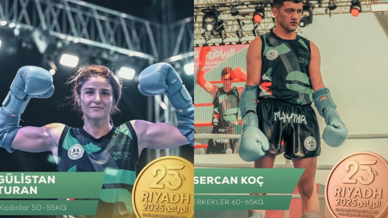 İslami Dayanışma Oyunlarında 2 Kayserili sporcu madalyayla döndü