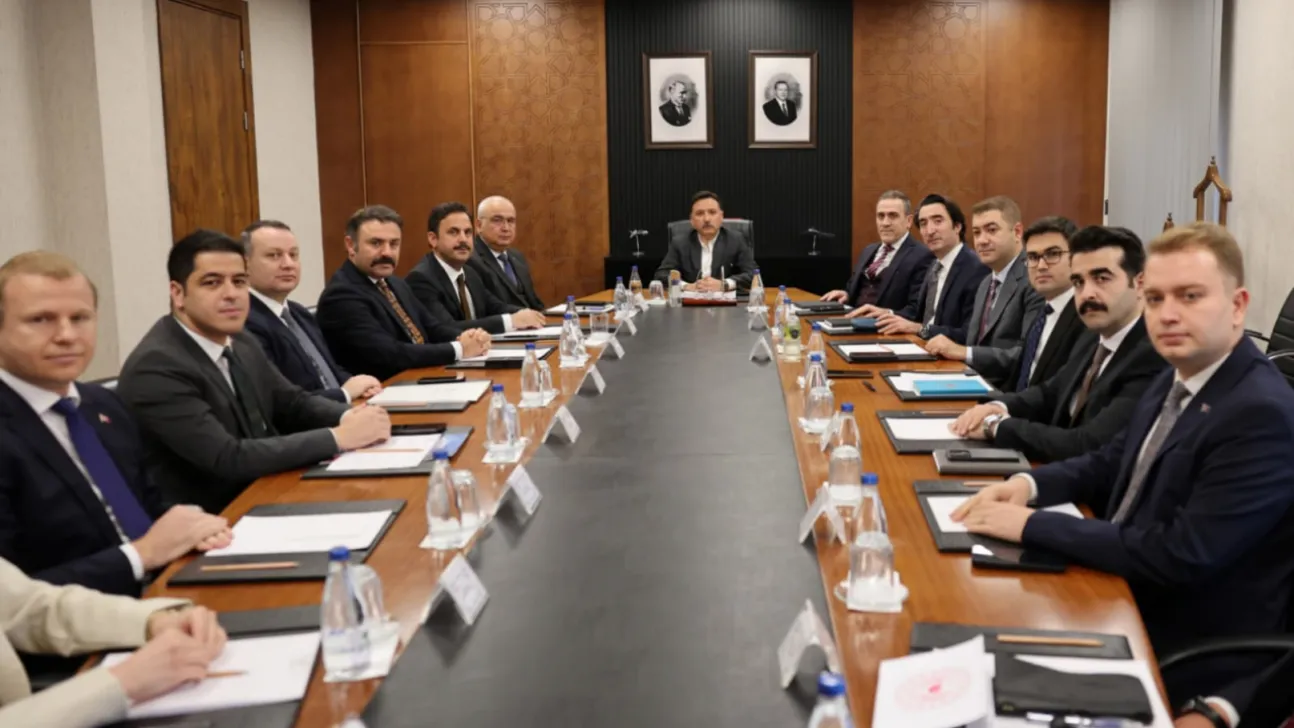 Kayseri'de kaymakamlar ile birlikte ilçe gündemi masaya yatırıldı