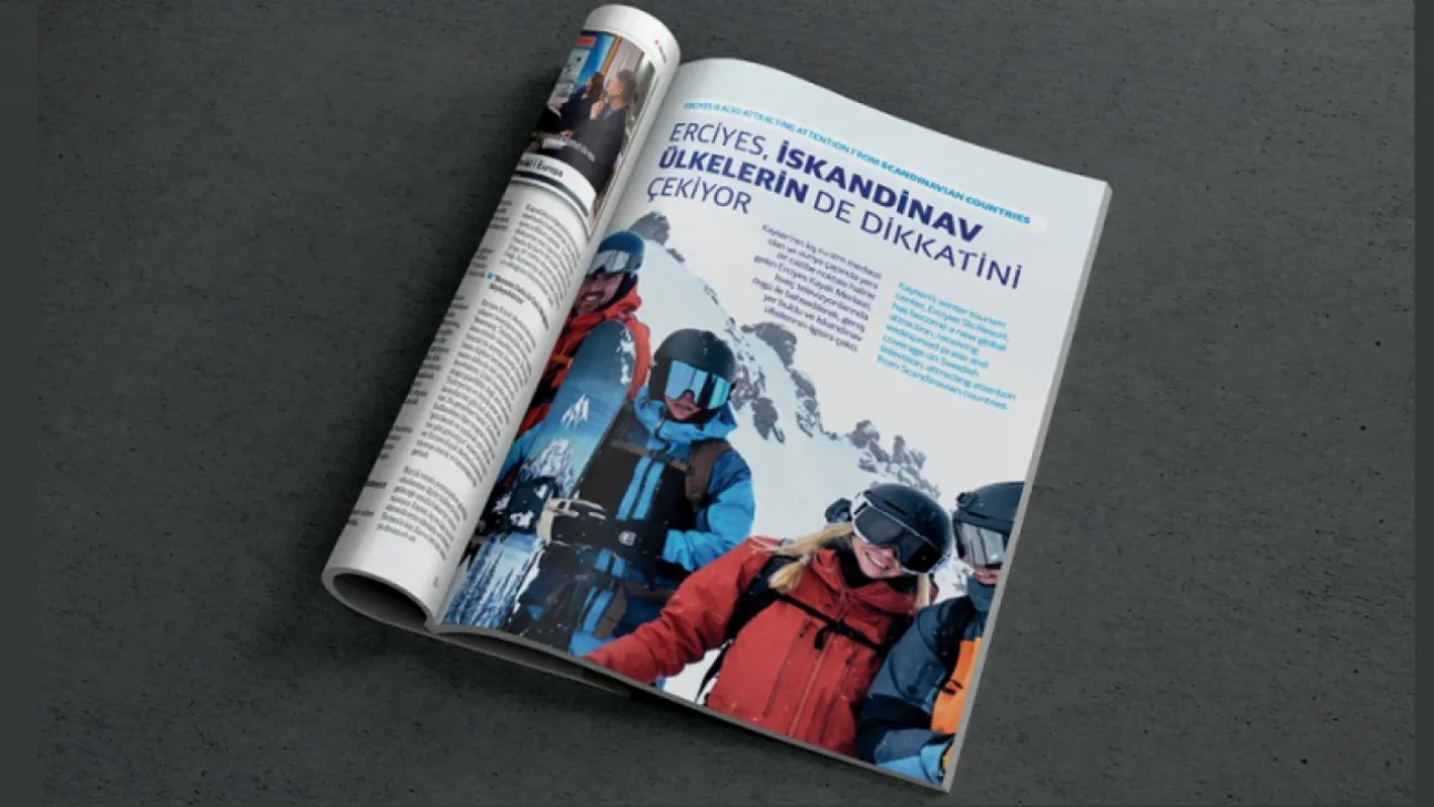 Kayseri'nin 2 Dilli Turizm Dergisi: Erciyes'in 10. Sayısı çıktı
