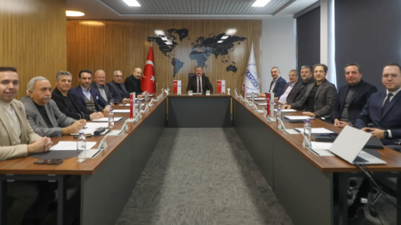 Kayseri Serbest Bölge'de 2025 Yılının Son Yönetim Kurulu Toplantısı Gerçekleşti