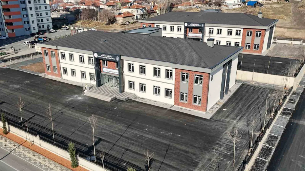 Melikgazi'de İki Yeni Okul Eğitim Hayatına Katılıyor
