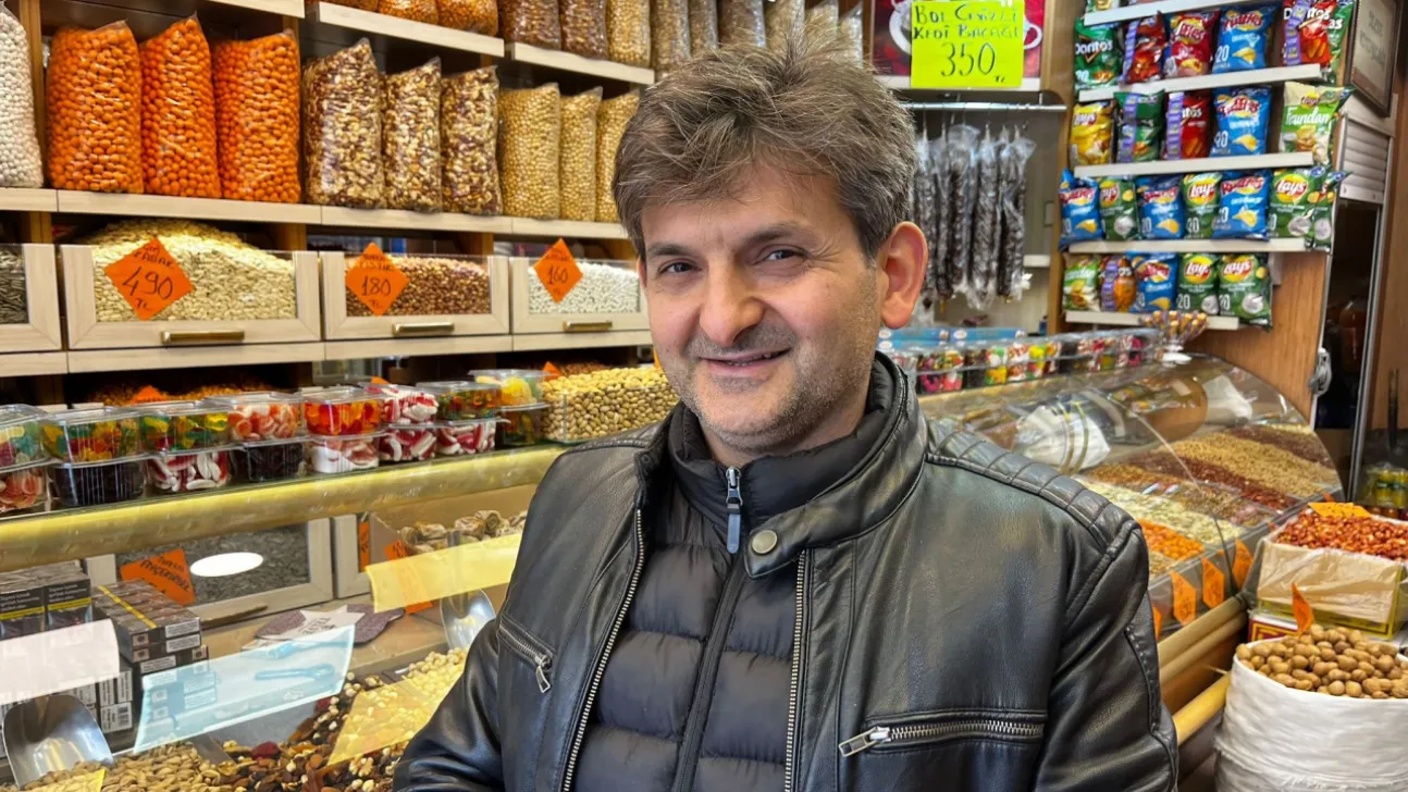 Ömer  Aytekele 'Kuruyemiş fiyatları enflasyondan değil soğuk ve dondan arttı'