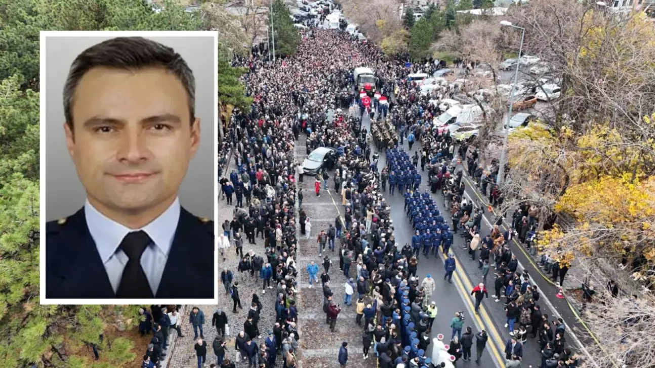 Şehit Hava Pilot Binbaşı Nihat İlgen, Kayseri'de Son Yolculuğuna Uğurlandı