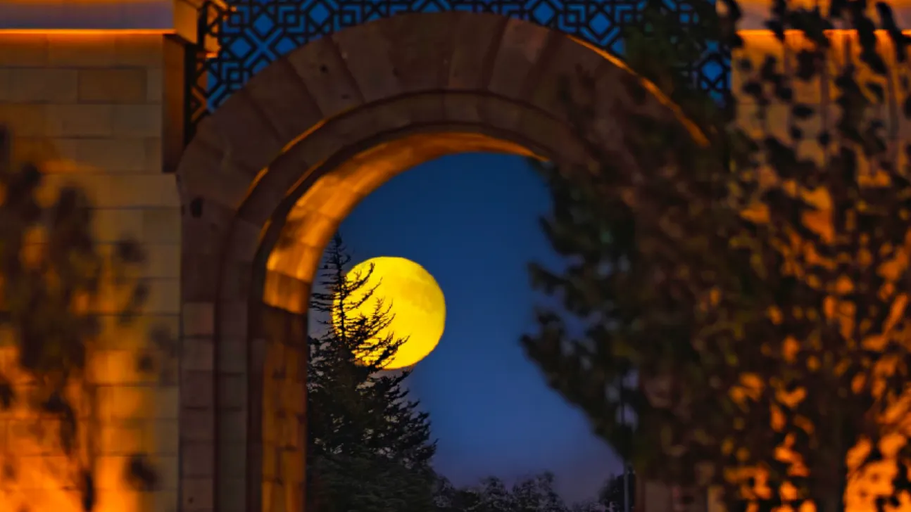 Süper dolunay'ın görsel şöleni