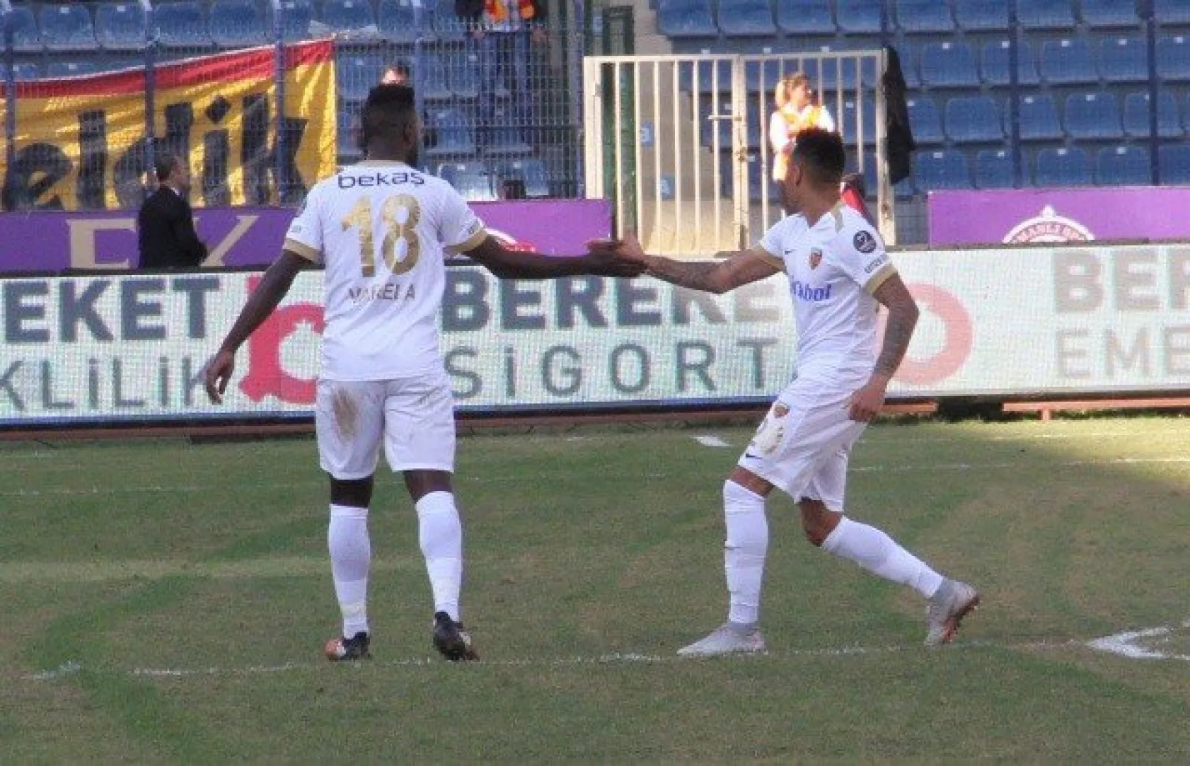 Kayserispor Sahadan Mağlup Ayrıldı