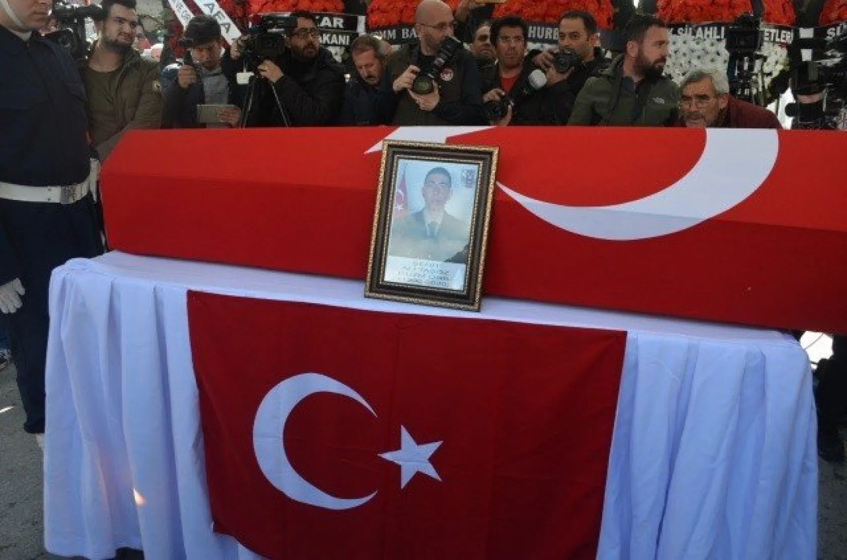 ŞEHİDİMİZ UĞURLANDI