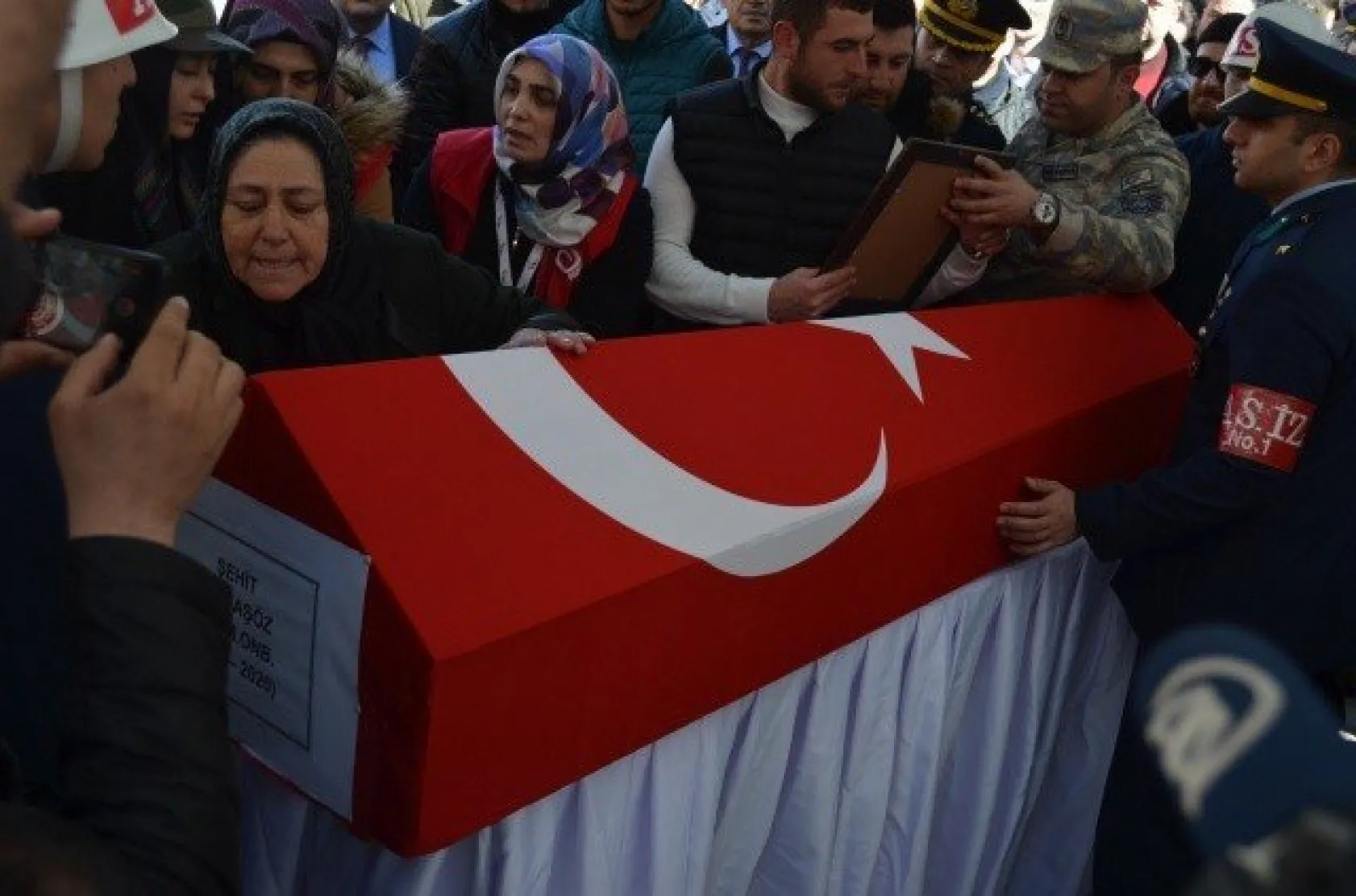 ŞEHİDİMİZ UĞURLANDI