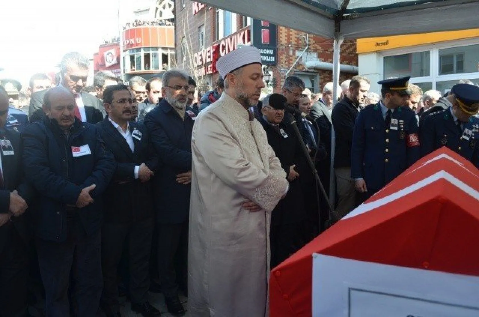 ŞEHİDİMİZ UĞURLANDI