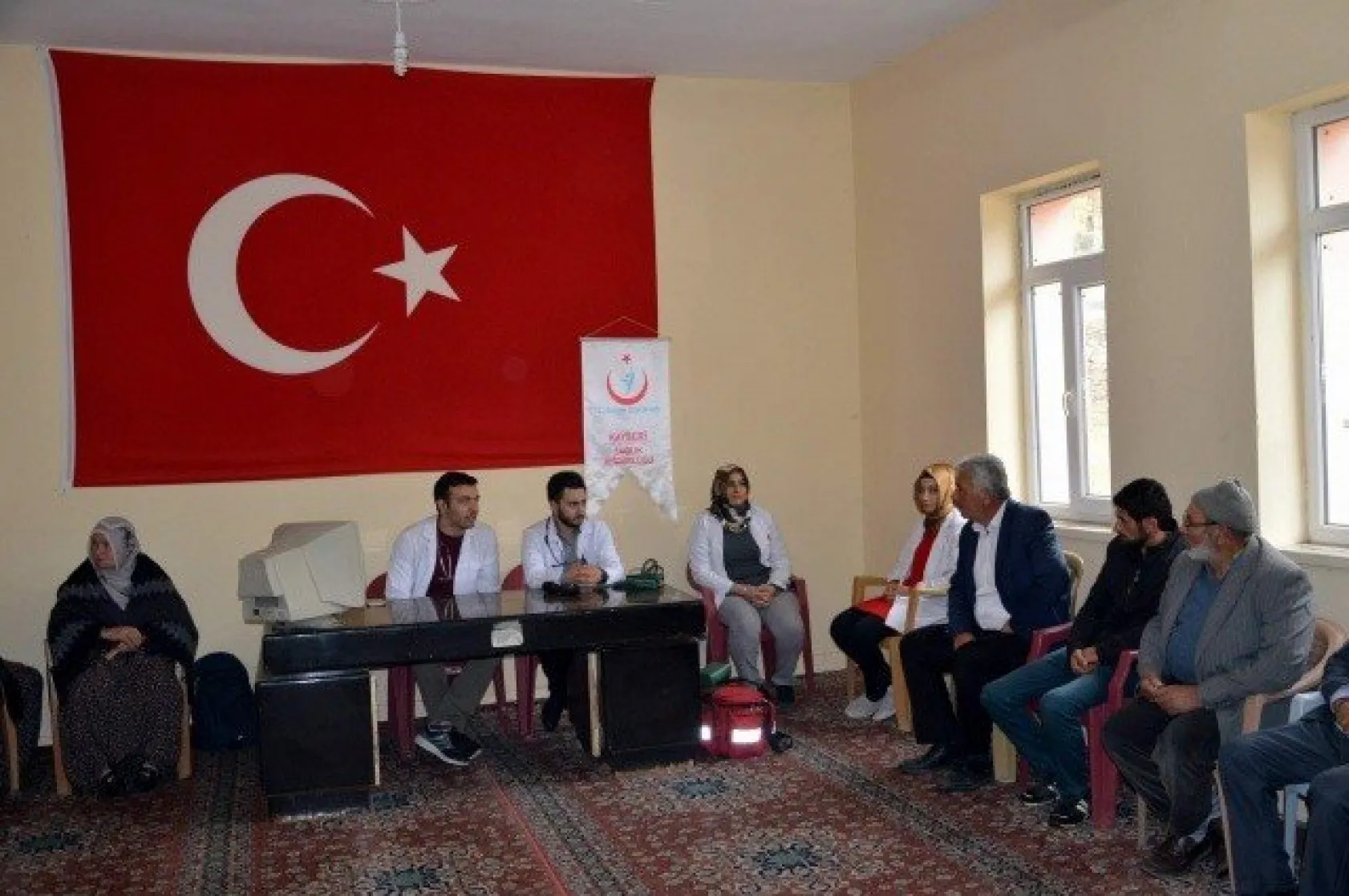 Mobil Sağlık Evi Uygulaması Yahyalı'da Da Hizmete Başladı