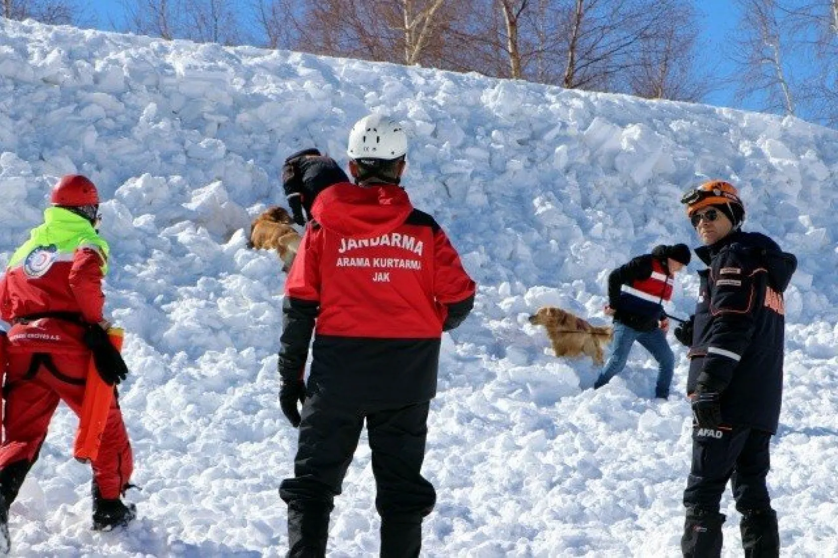 Erciyes'te nefes kesen tatbikat