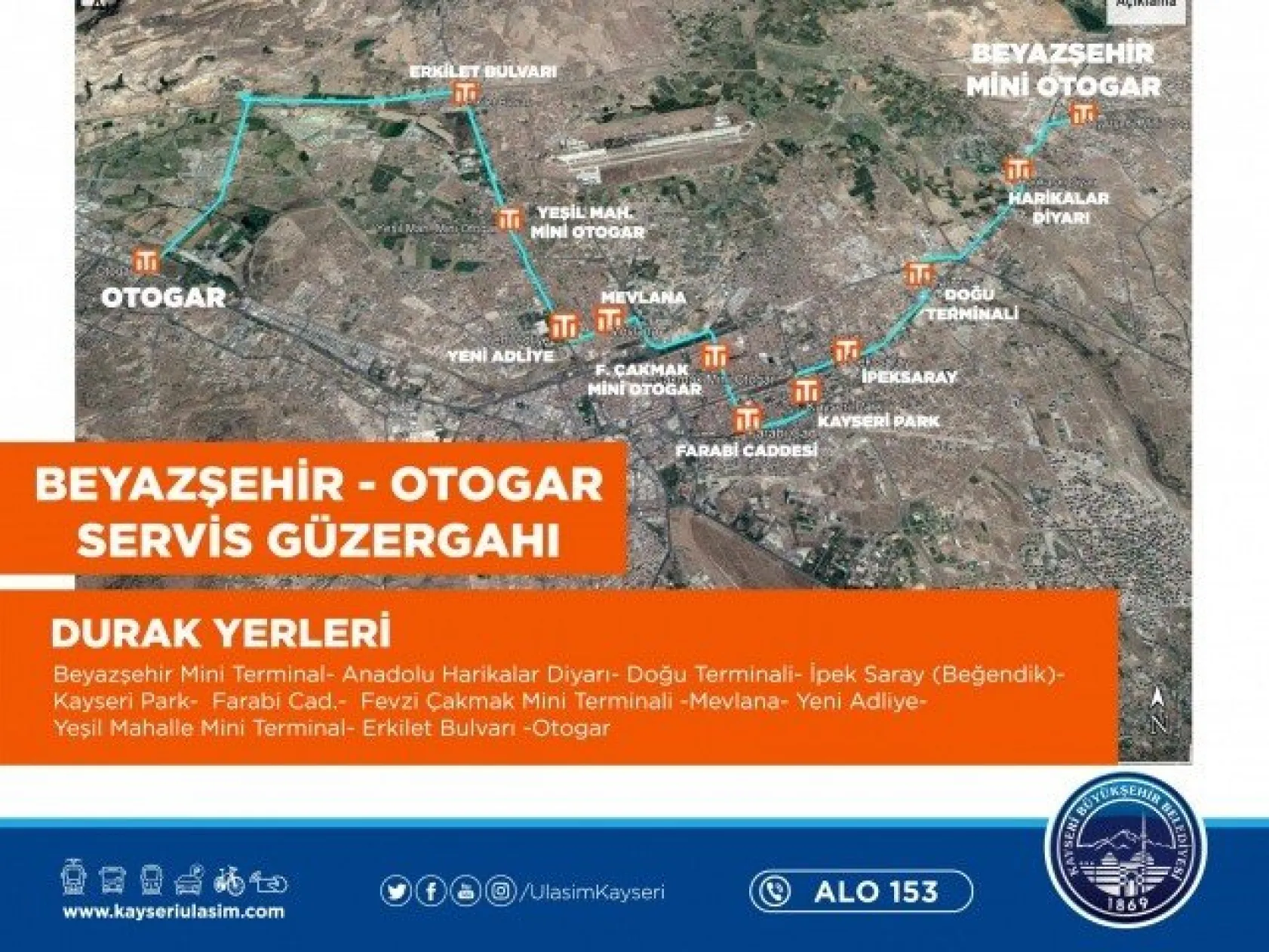 Büyükşehir'in Servis Taşımacılığı Başladı