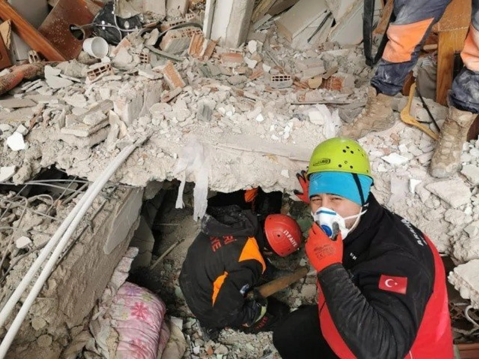 Arama kurtarma ekibi Kayseri'ye döndü