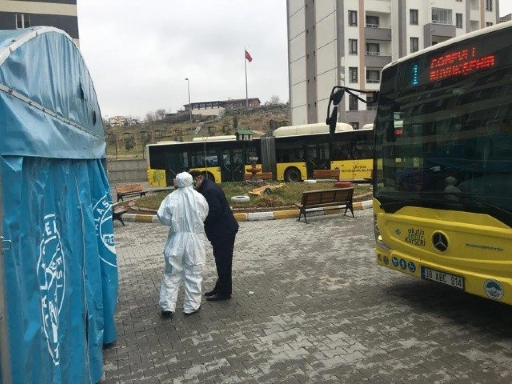 Umreden gelen 315 kişi Kayseri'de gözlem altına alındı