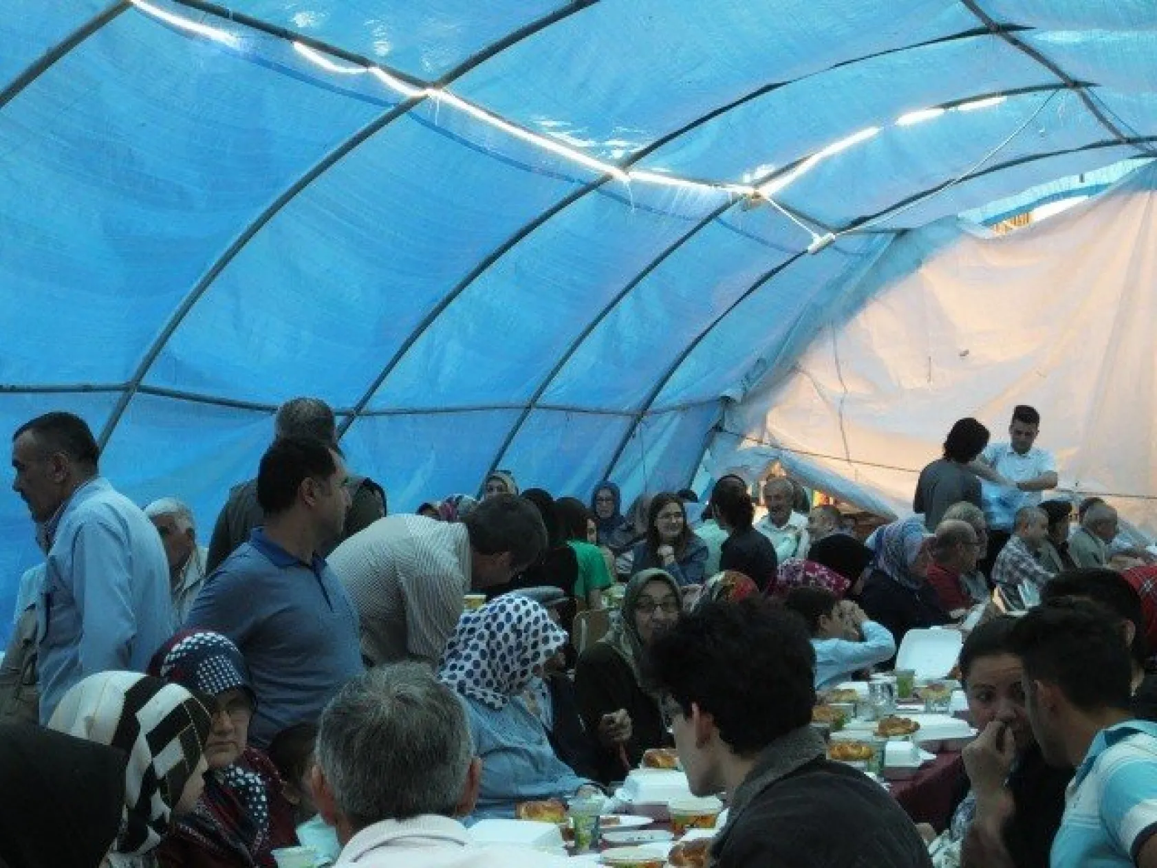 İFTAR ÇADIRINDA BİRLİK VE BERABERLİK VURGUSU