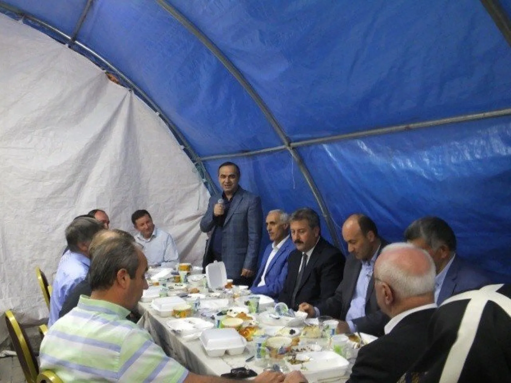 İFTAR ÇADIRINDA BİRLİK VE BERABERLİK VURGUSU