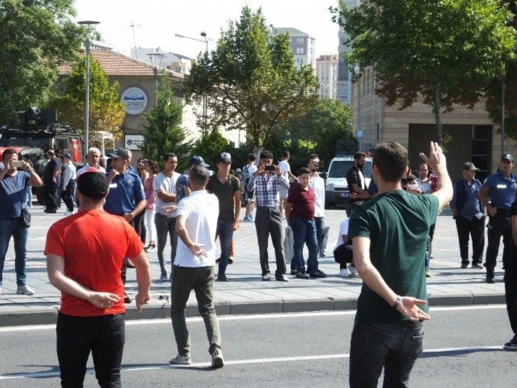 Zafer Bayramı'nın provası yapıldı