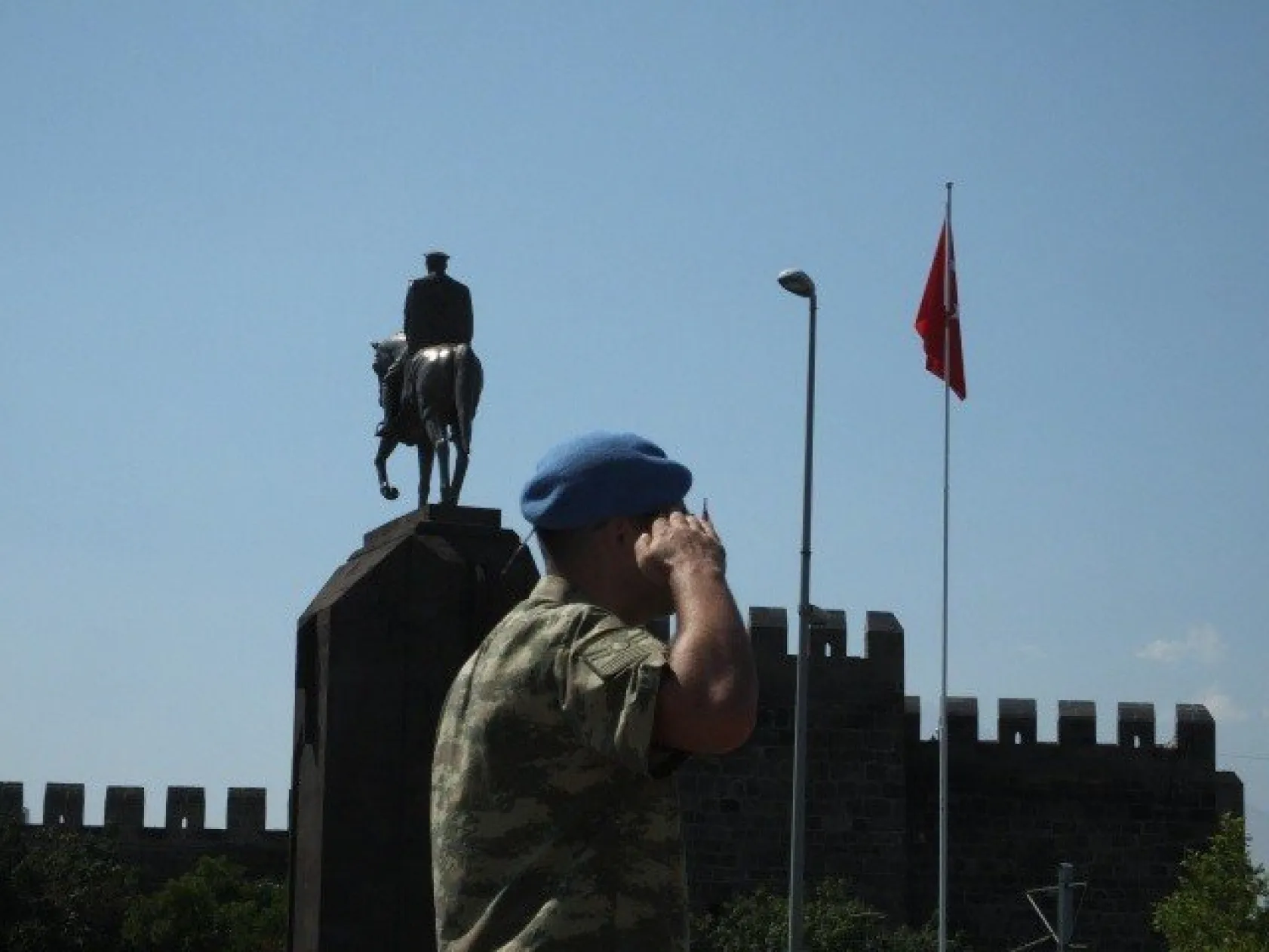 Zafer Bayramı'nın provası yapıldı