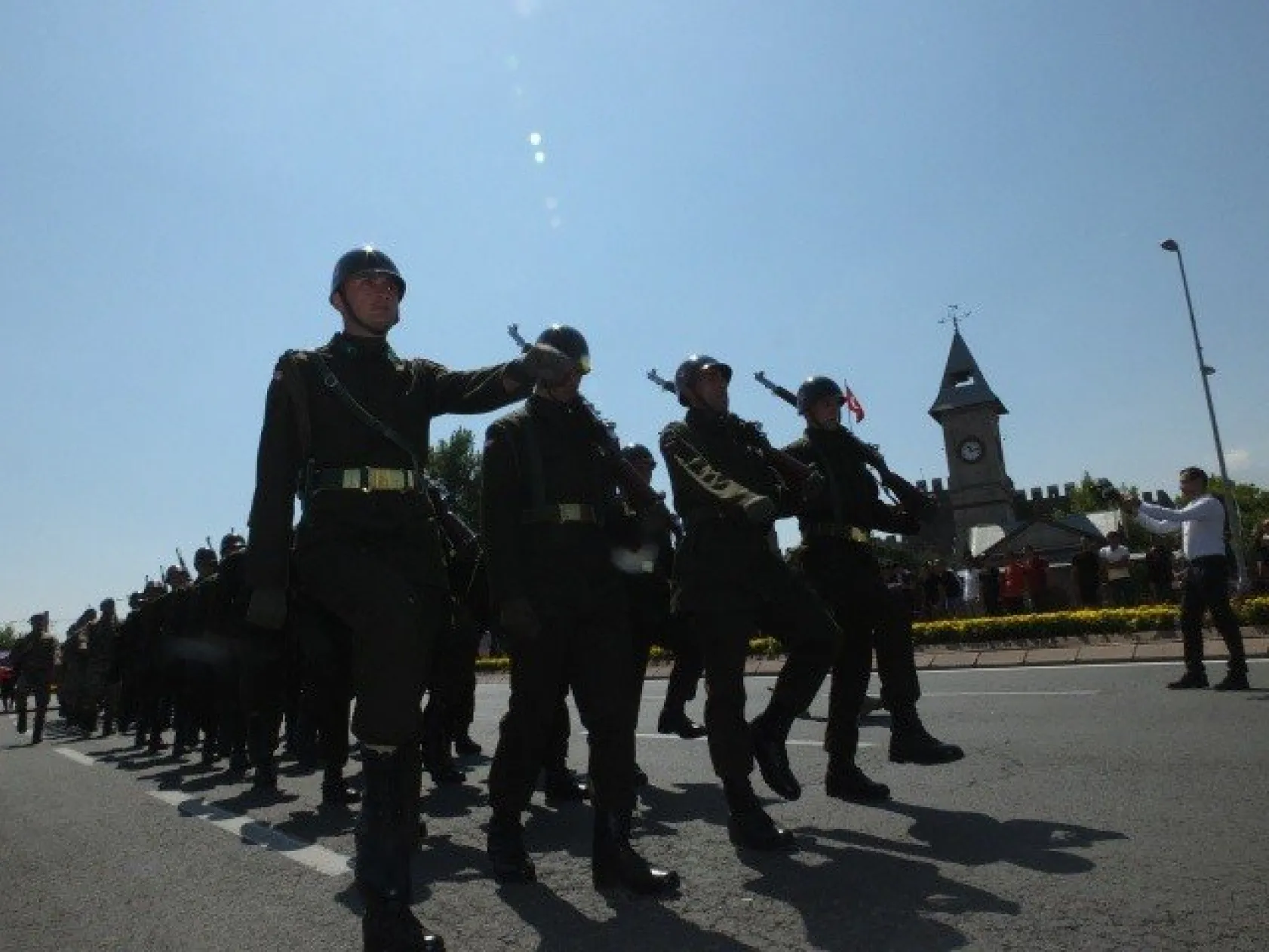 Zafer Bayramı'nın provası yapıldı