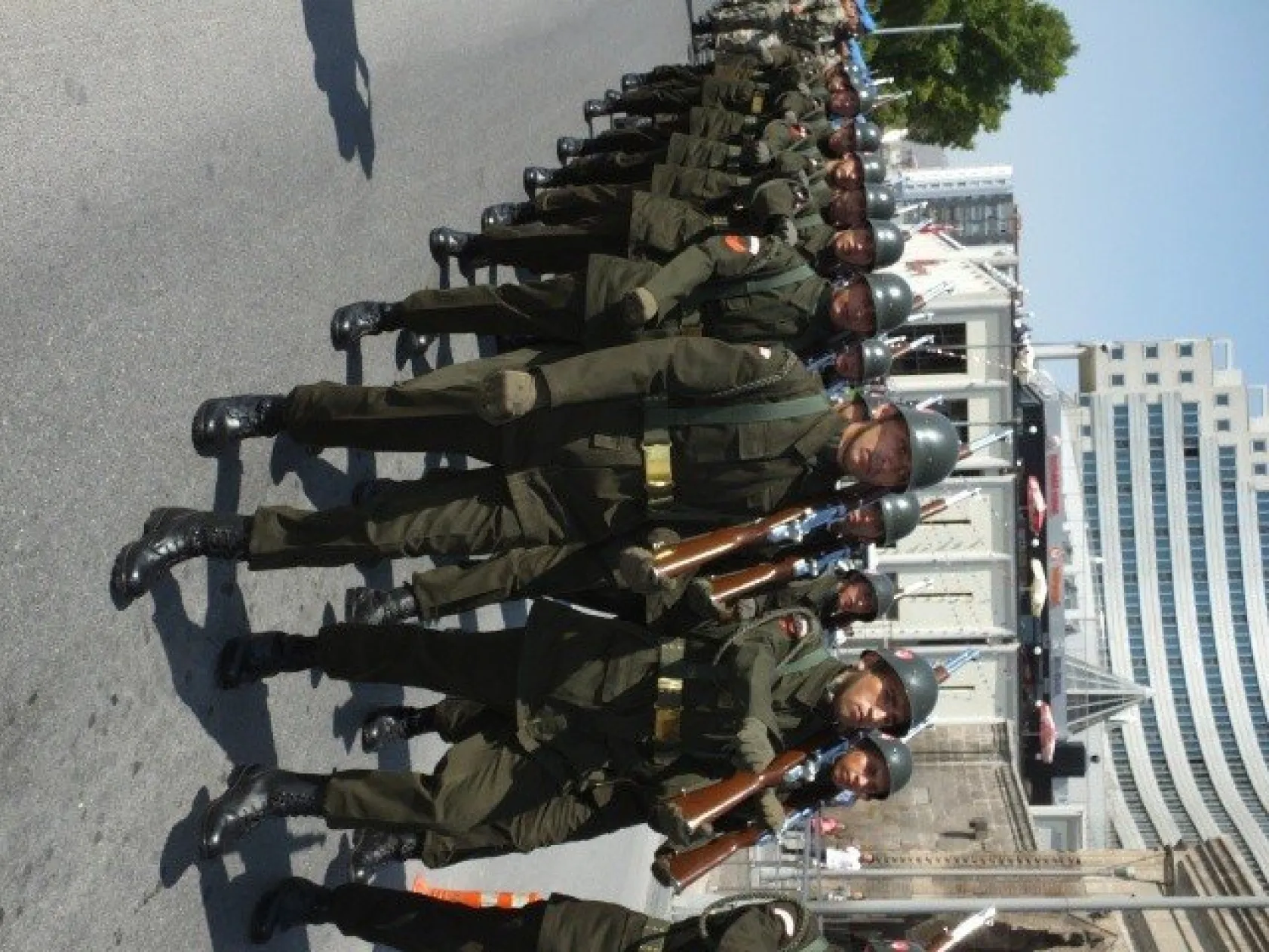 Zafer Bayramı'nın provası yapıldı