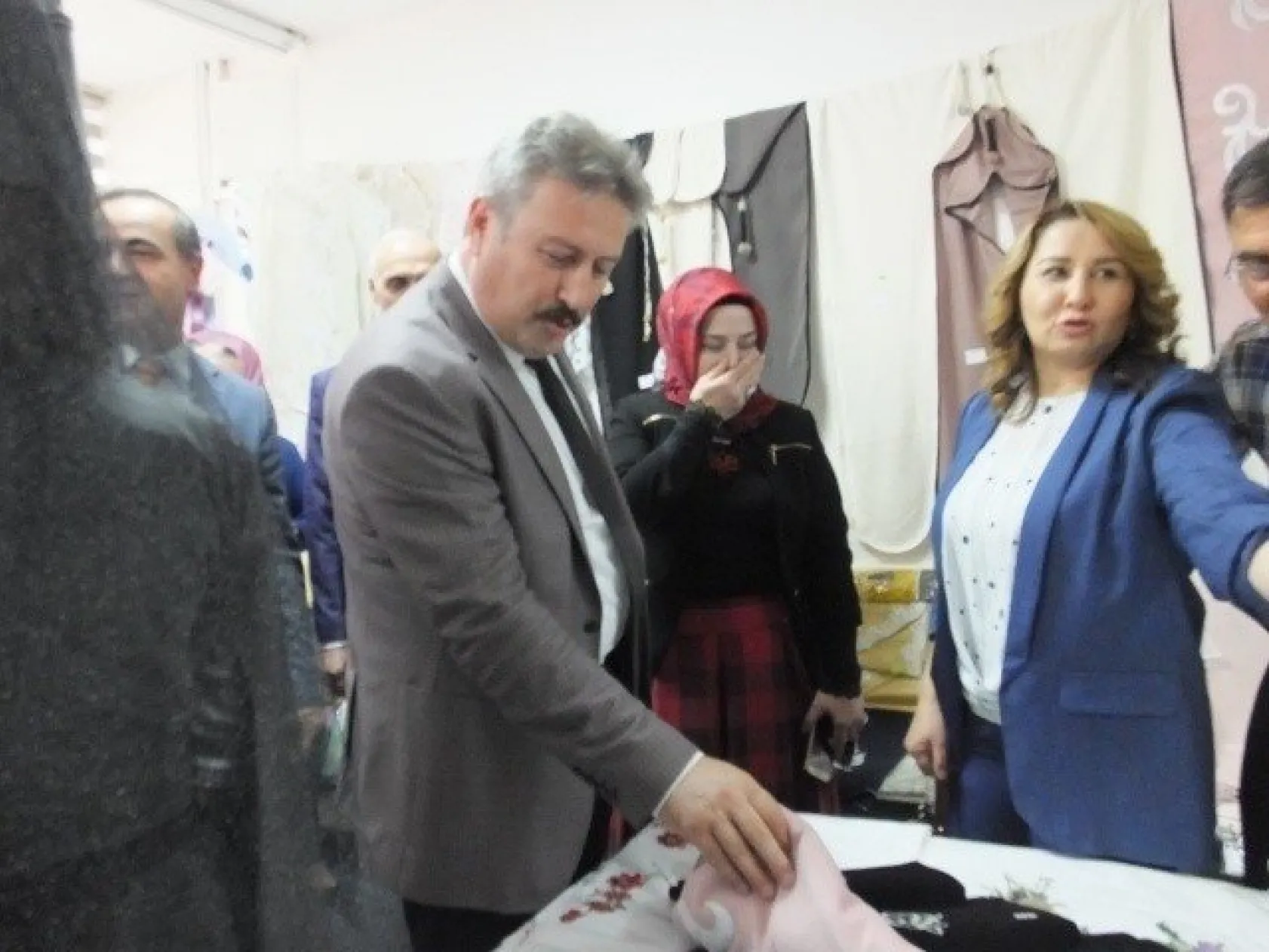 Başkanların katılımıyla kermes açılışı yapıldı