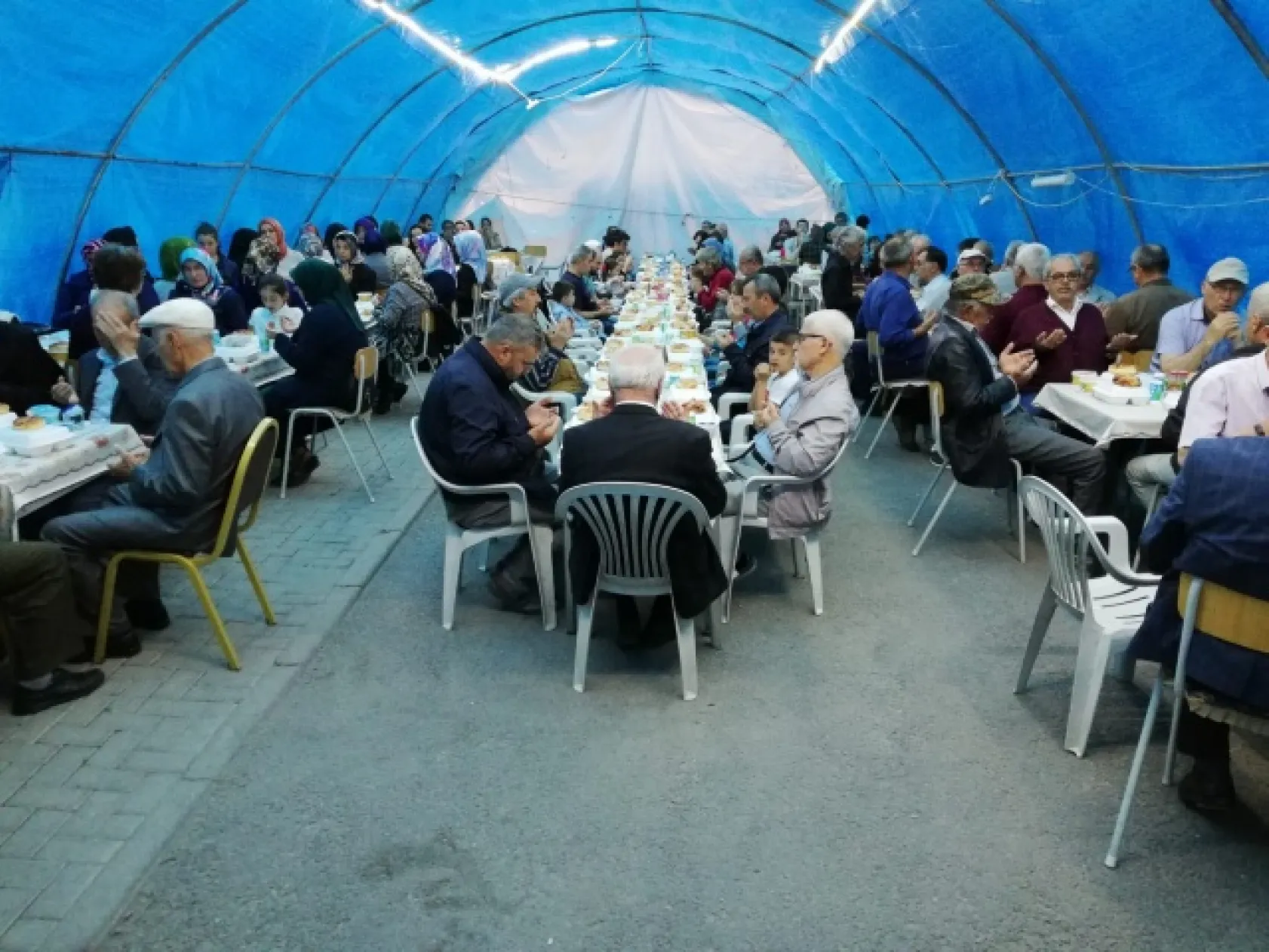 Sürgün Dualarla Anıldı