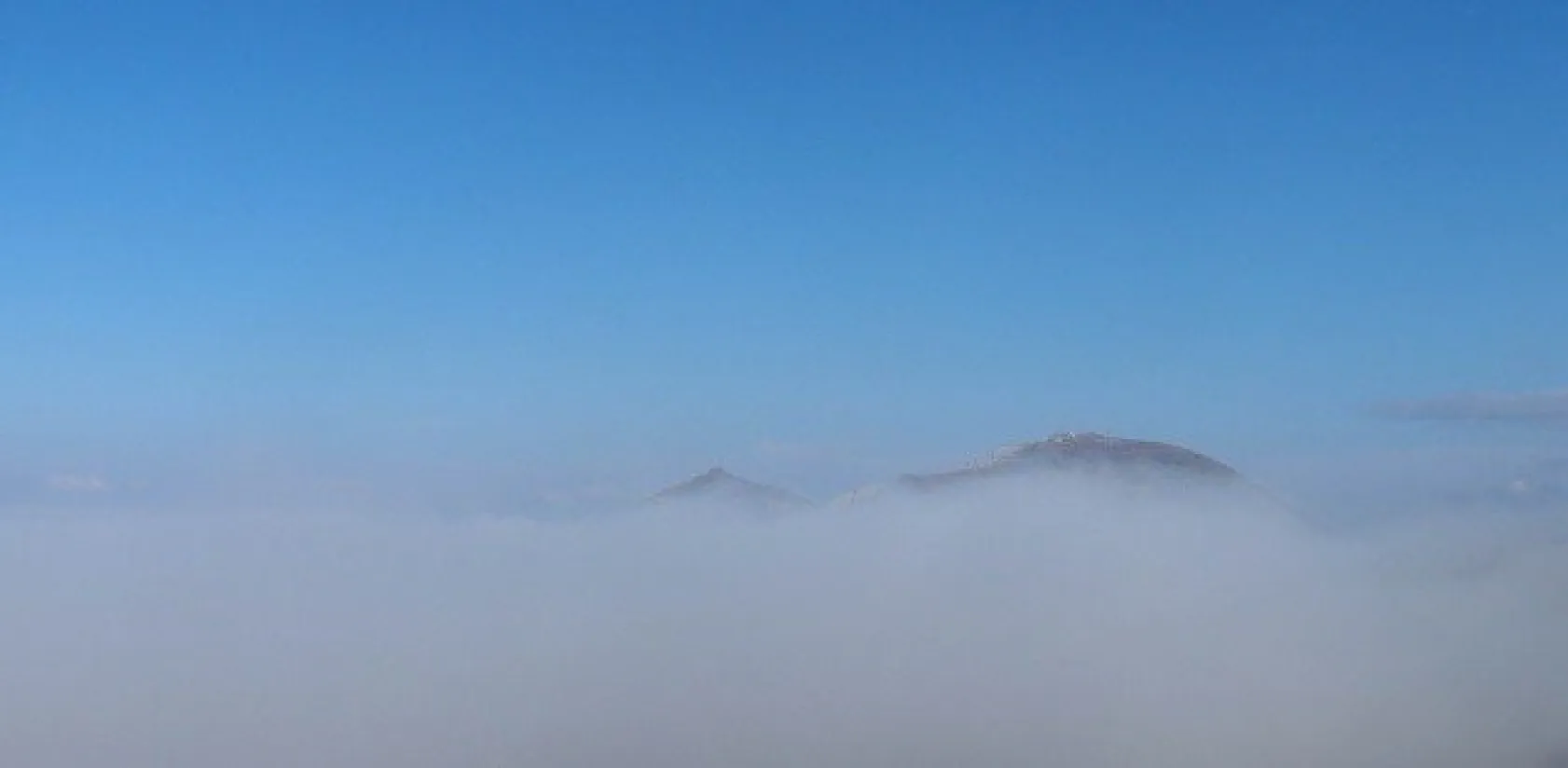 Sisin altında kalan Kayseri'den kartpostallık fotoğraflar