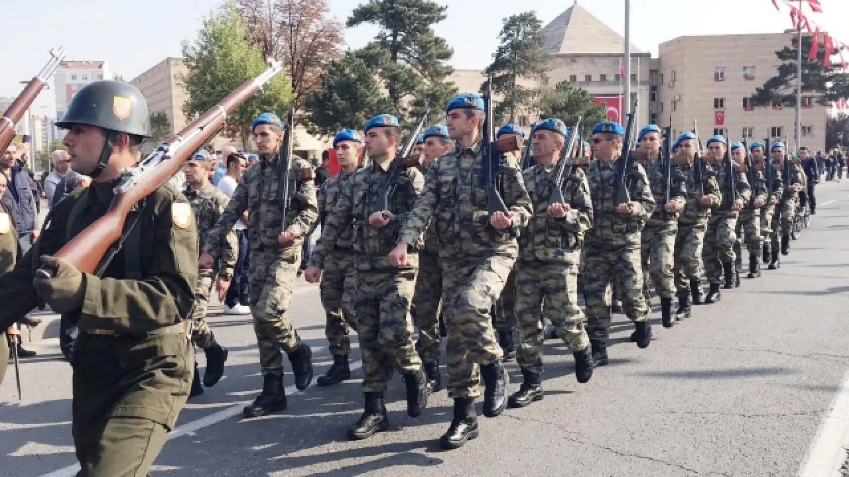 Cumhuriyet Bayramı'nın 96. yıl provası