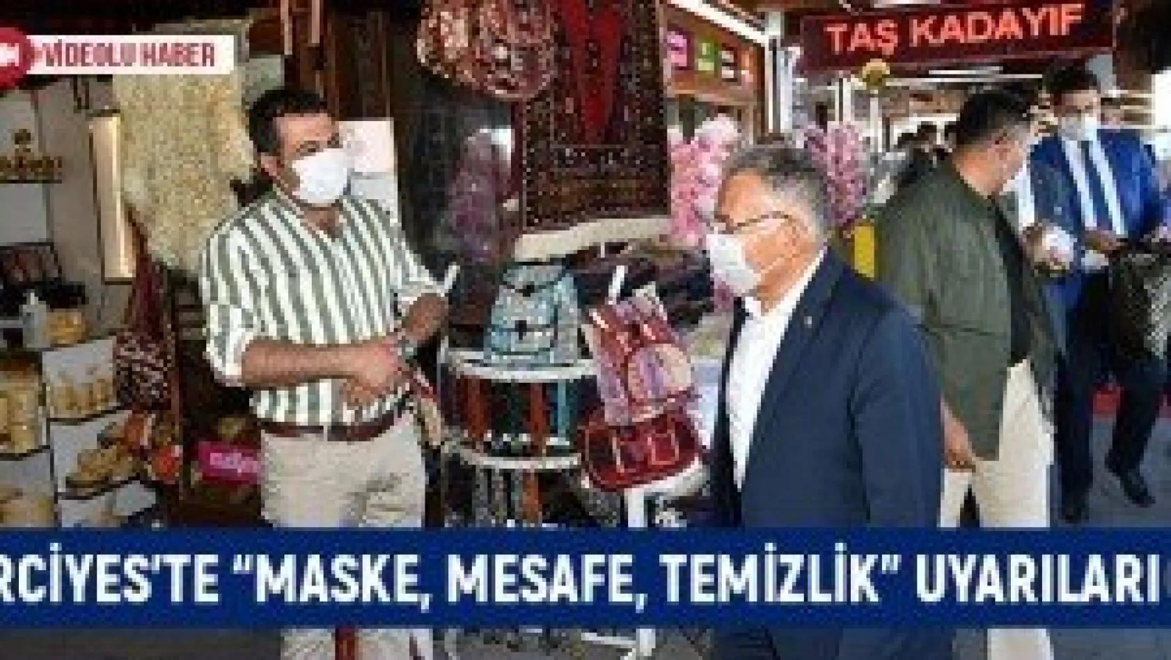Erciyes'te 'Maske, Mesafe, Temizlik' uyarıları