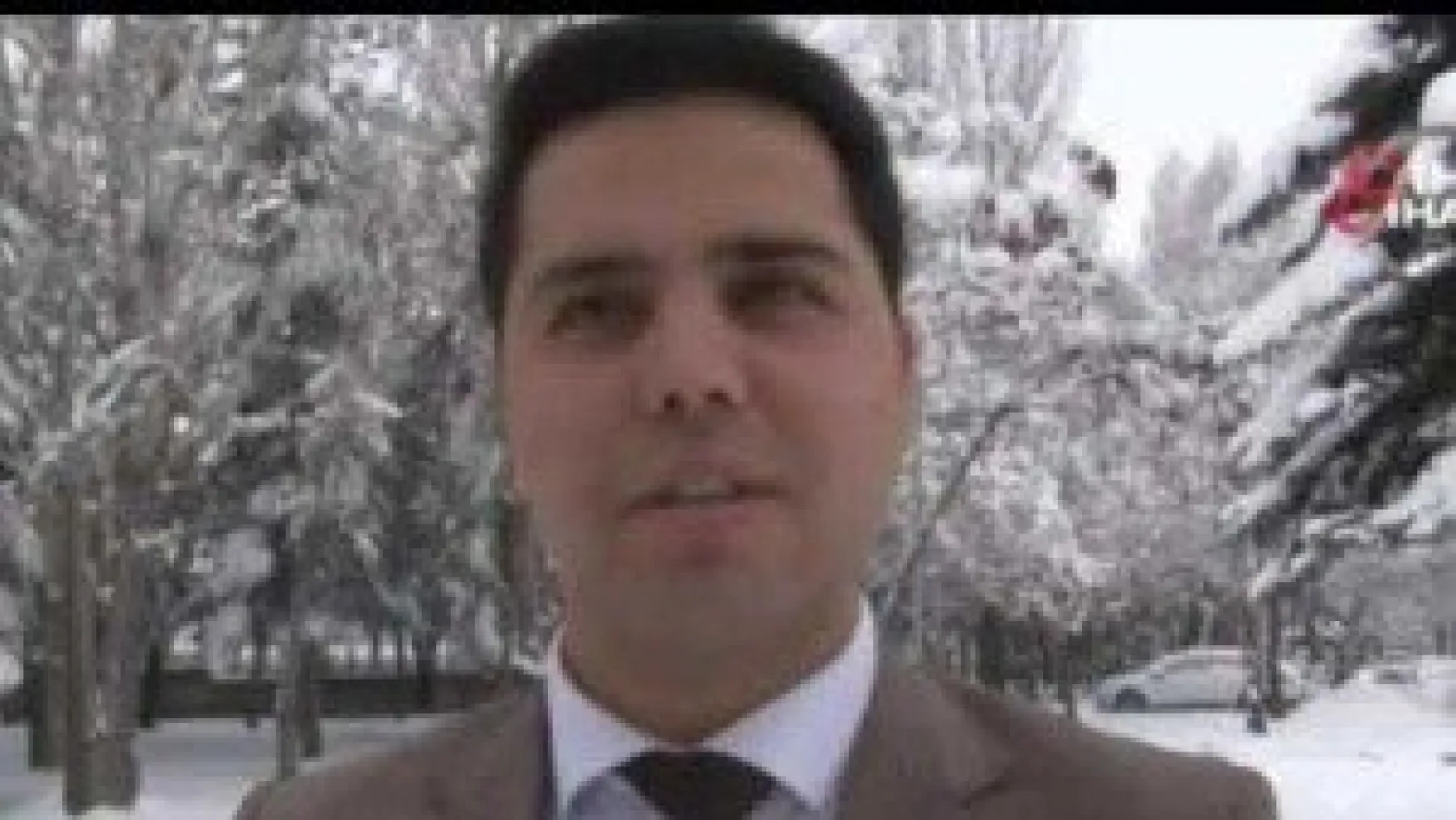2 Bin Rakımlı Dağdan Snowboard İle Kaydı