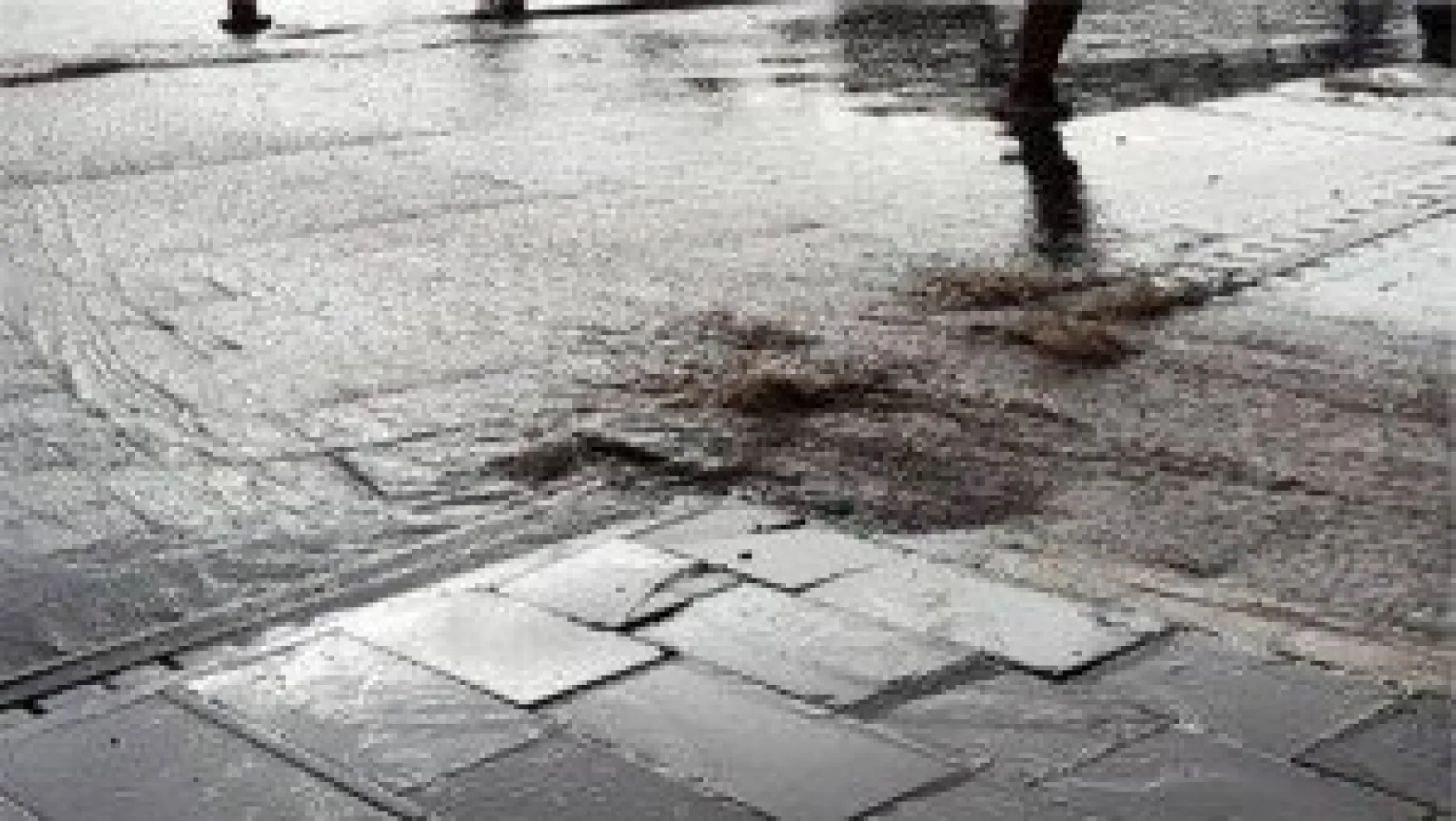 Sel araç tekerlerini ve kasaları sürükledi, tarım arazilerine zarar verdi