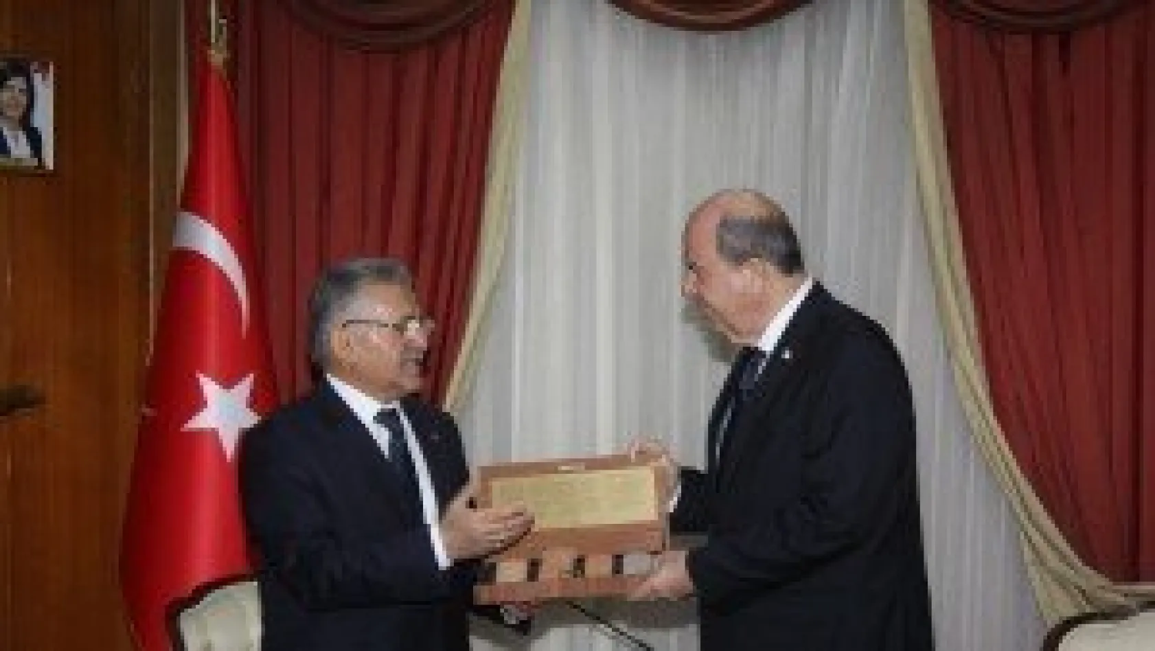 KKTC Başbakanı Tatar ve Büyükkılıç bir arada