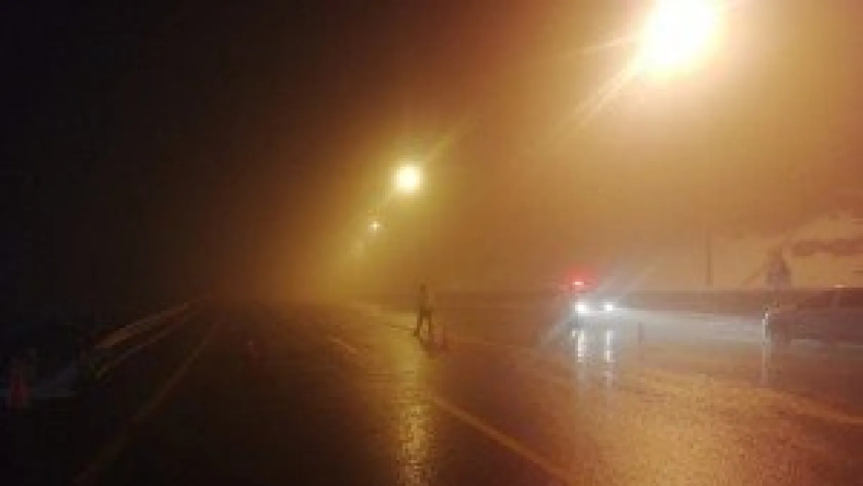 Yoğun tipi, Erciyes yolunu kapattı