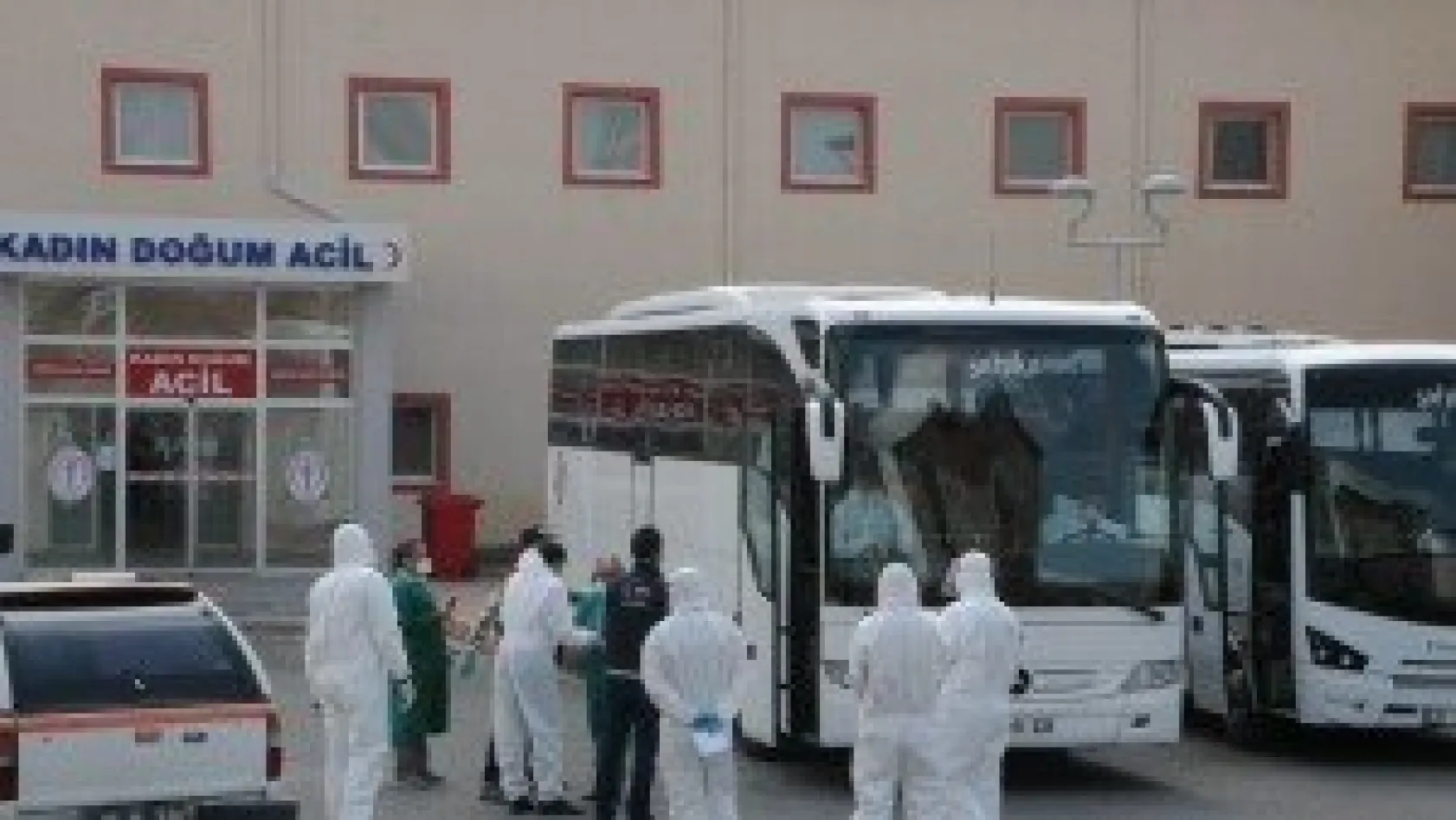 Kayseri'de karantinada bulunan 29 kişi tahliye edildi