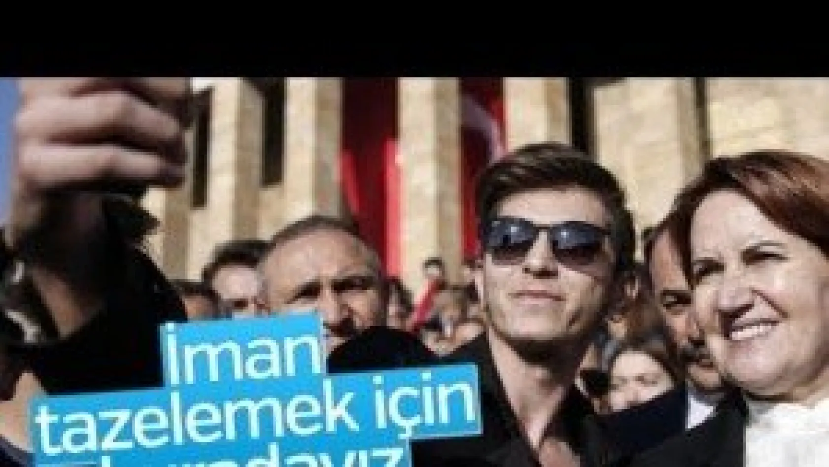 AKŞENER İMAN TAZELEMEK İÇİN ANITKABİR'E GİTTİ
