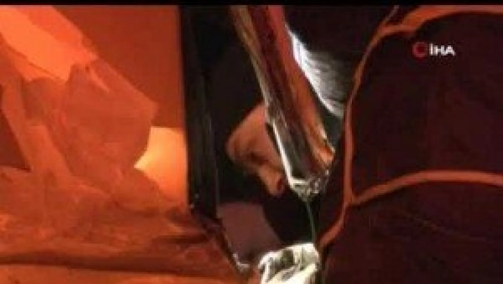 Araçta Sıkışan Sürücü Hayatını Kaybetti