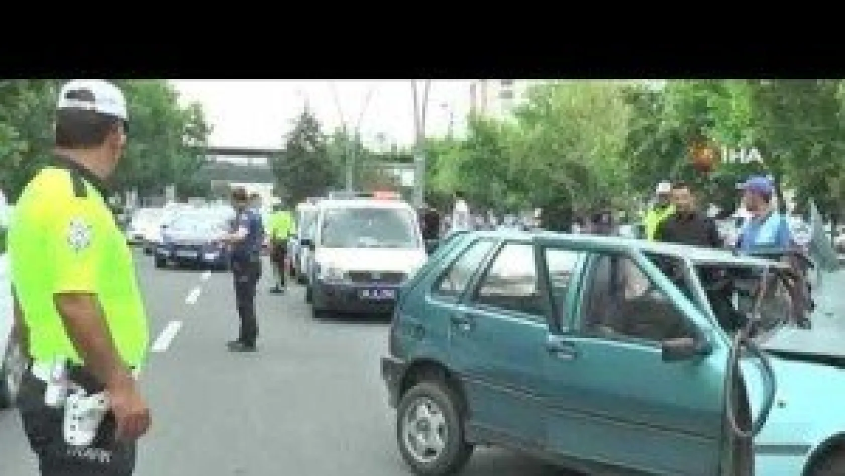 Aşırı Hız Kaza Getirdi: 1 Yaralı