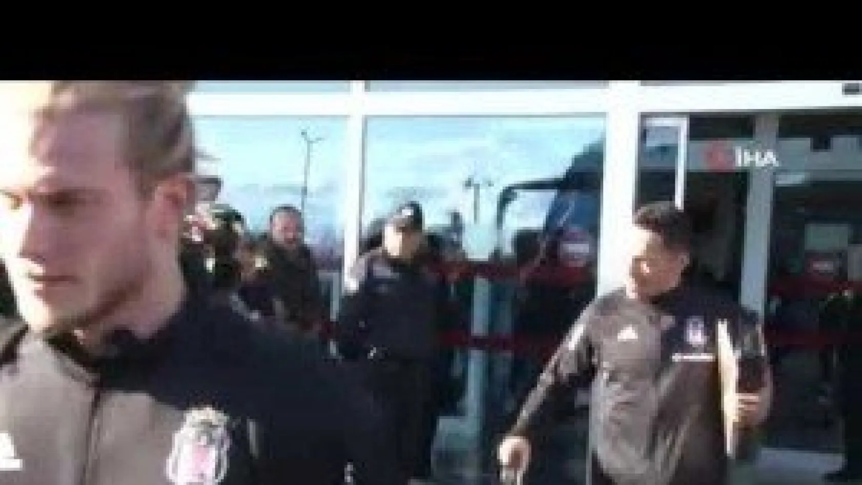 Beşiktaş kafilesi Kayseri'de